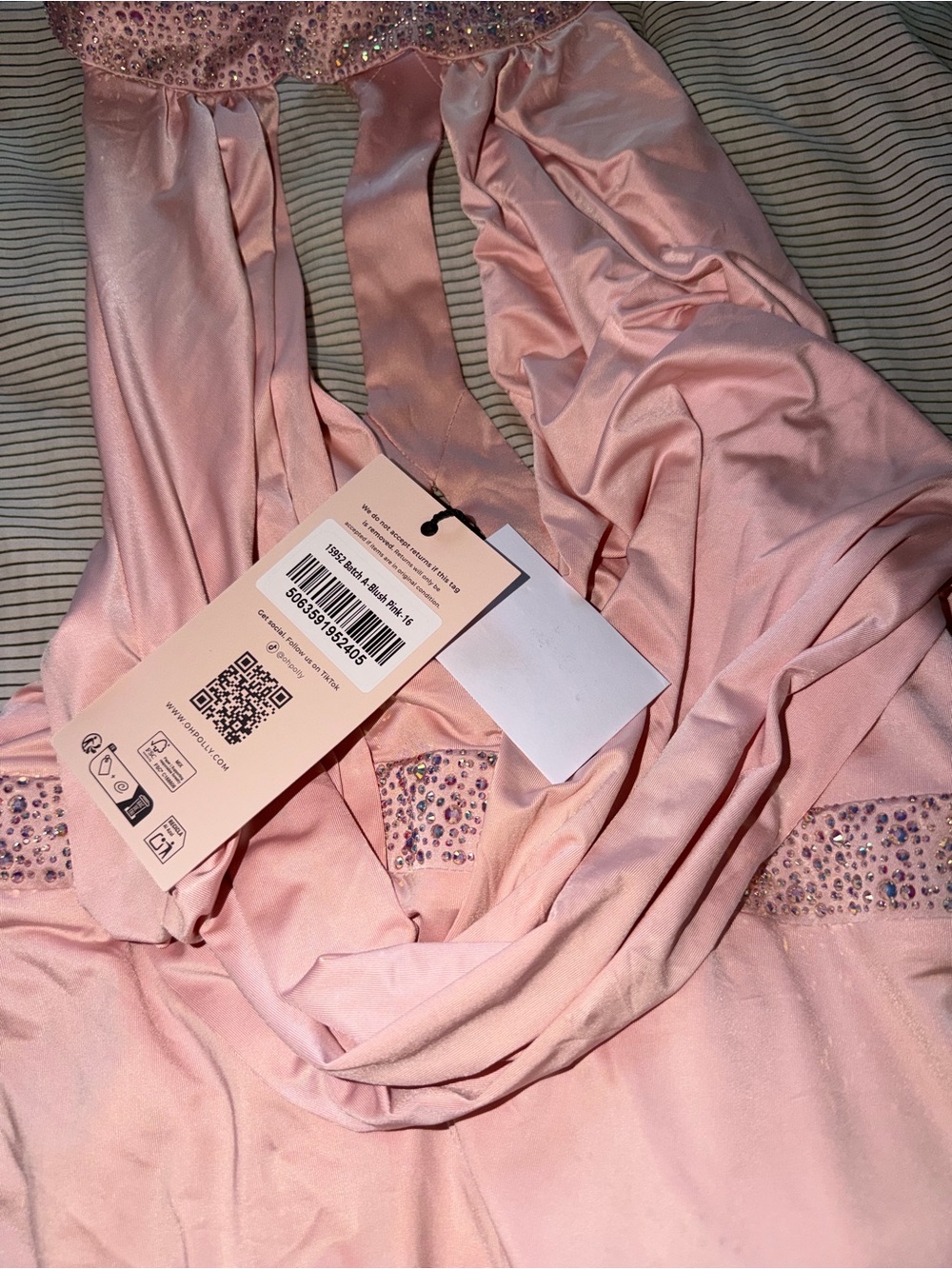 NWT - Teodora Oh Polly in Blush Pink - US 12 - Picture 8 of 14